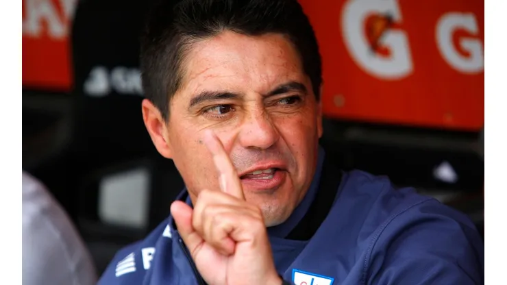 Rodrigo Valenzuela durante el clásico de este domingo