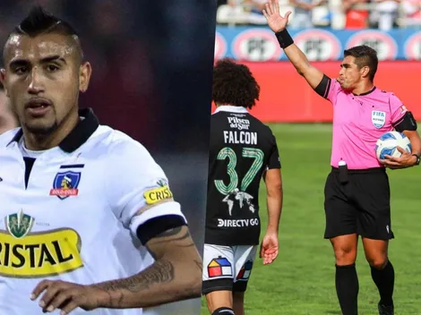 Vidal en picada contra árbitro del UC vs Colo Colo: "Cu... malo"