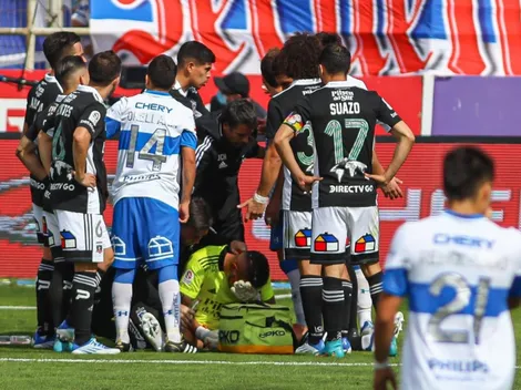 Hasta una silla: banca de Colo Colo es encerrada entre proyectiles