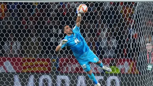 Bravo atajando en la final de la Copa del Rey