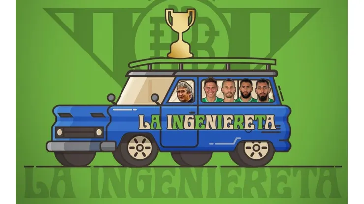 El Betis sube la Copa del Rey a La Ingeniereta de Manuel Pellegrini.