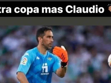 Vidal saluda al capitán Bravo y aplaude a Pellegrini