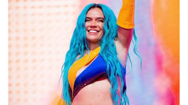 Karol G en Coachella 2022.