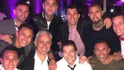 Vidal publica la foto donde salen varios de los seleccionados nacionales con los que trabaja Fernando Felicevich.