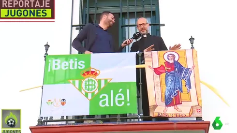 Real Betis es la gran afición del servidor de la fe católica.