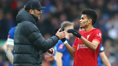 Luis Díaz se siente a gusto trabajando con Jürgen Klopp.