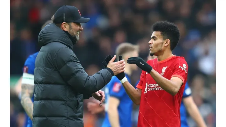 Luis Díaz se siente a gusto trabajando con Jürgen Klopp.