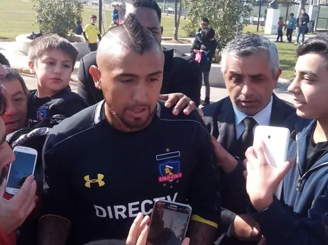 Dabrowski se entusiasma con un retorno de Vidal a Colo Colo