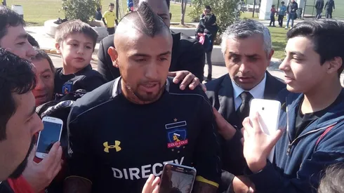 Vidal puede retornar al Monumental el segundo semestre