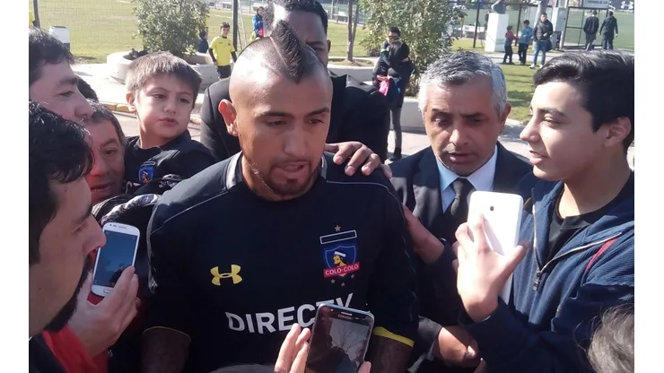 Vidal puede retornar al Monumental el segundo semestre