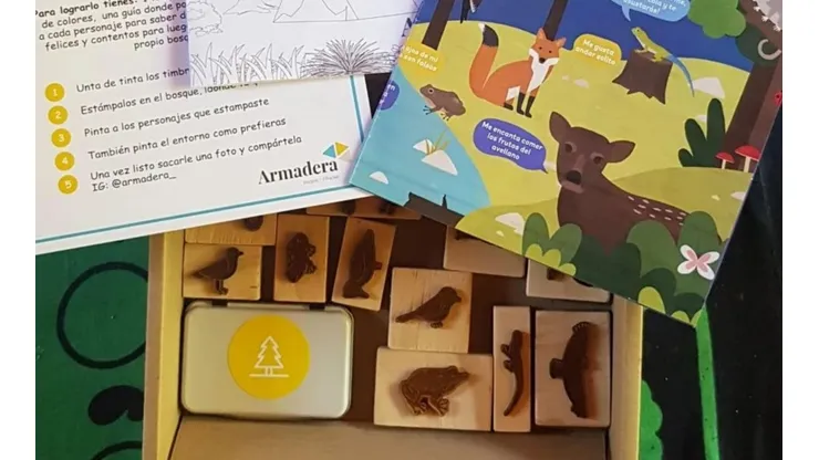 Desde la comuna de Villarrica llega Armadera, juguetes hechos con madera dirigida a todos los niños.