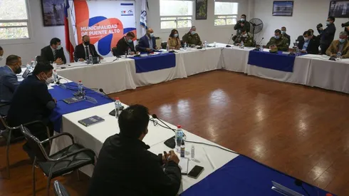 El cónclave de seguridad se realizó en Puente Alto.