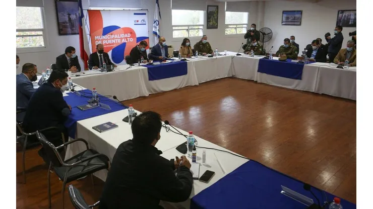 El cónclave de seguridad se realizó en Puente Alto.