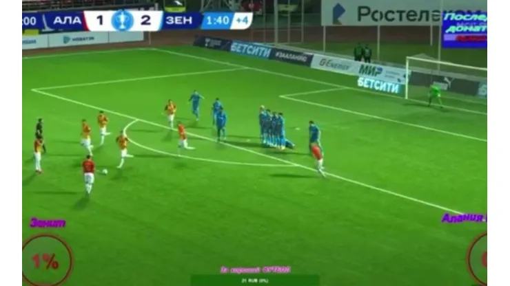 El Alania eliminó al Zenit en la Copa de Rusia