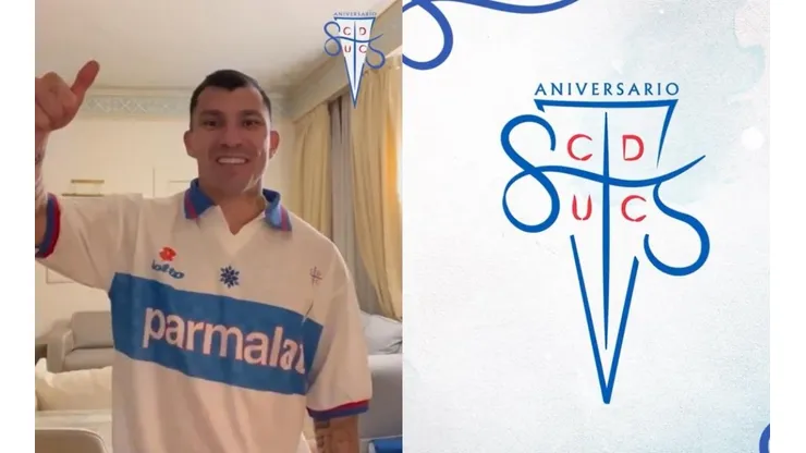 Gary Medel saludó a la UC por su aniversario número 85