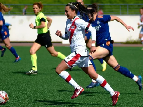 Un descendido Rayo cae vs Real Madrid con las chilenas en cancha