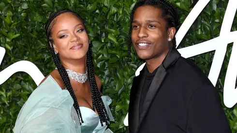 Rihanna y A$AP Rocky en un evento reciente.