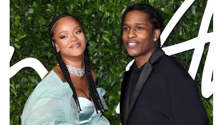 Rihanna y A$AP Rocky en un evento reciente.