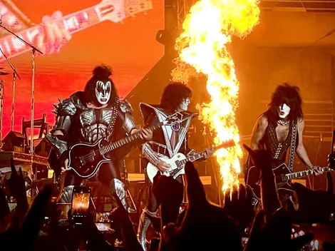 ¡Así fue el show de KISS en Chile!