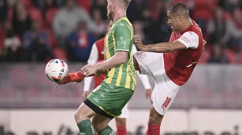 Leandro Benegas estuvo todo el partido en el empate entre Independiente y Aldosivi