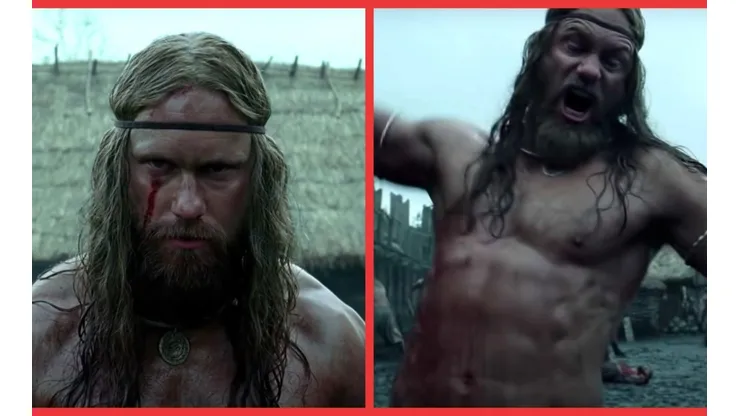 Alexander Skargard protagonista The Northman, lo nuevo de Robert Eggers.