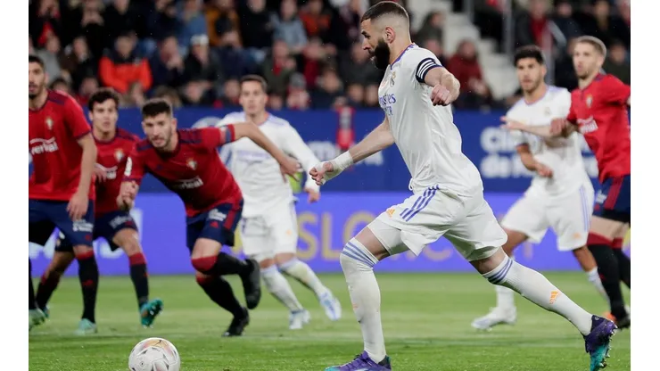 Karim Benzema se quedó en cero en un partido raro para la gran figura merengue.