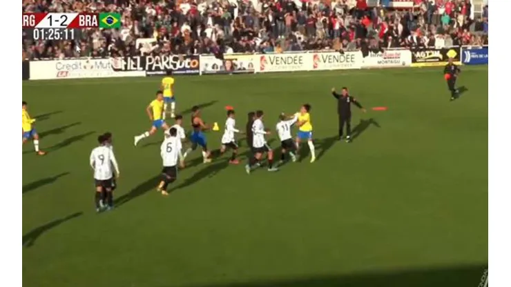 Argentinos y brasileños a los combos en la cancha