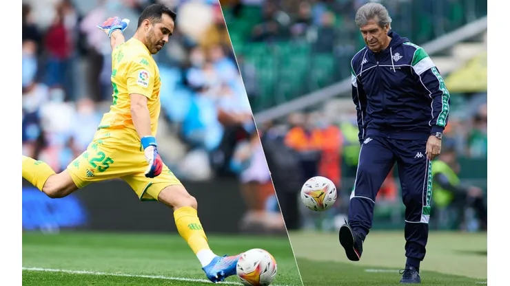 Claudio Bravo y Manuel Pellegrini quieren hacer historia con el Betis