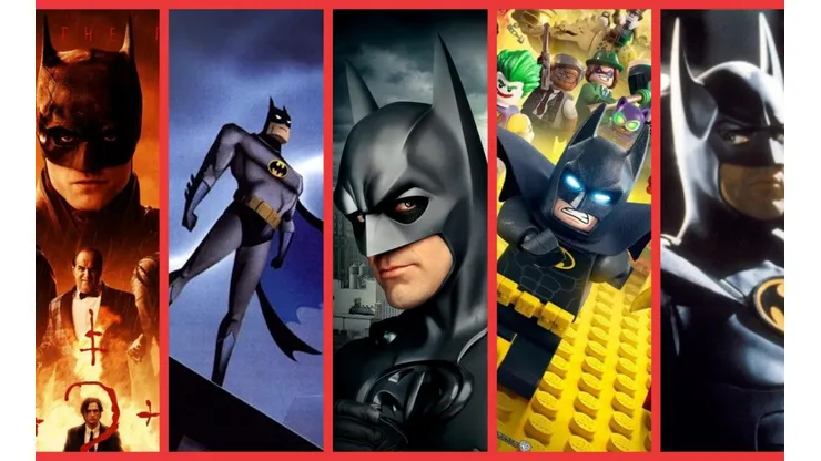 Múltiples versiones de Batman están disponibles para revisarlas en HBO Max.