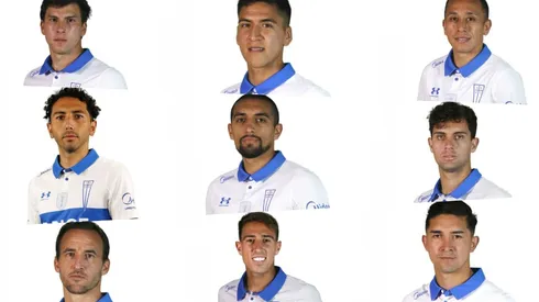 Los nueve vinculados con Felicevich en la UC: Tapia, Marcelino, Orellana, Cuevas, Ampuero, Saavedra, Fuenzalida, Valencia y Gutiérrez