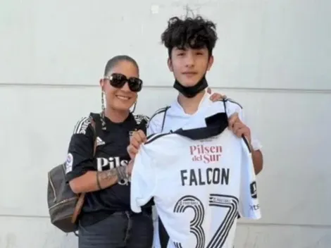 Joven hincha asaltado recibió la camiseta de Falcón