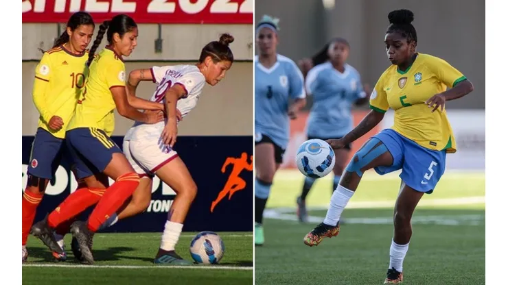 Colombia y Venezuela pasaron en el grupo A mientras que Brasil y Uruguay lo hicieron en el B.