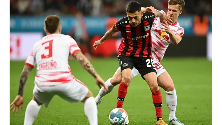Aránguiz fue titular en la derrota ante el Leipzig