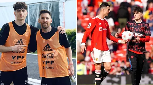 Alejandro Garnacho disfruta un gran momento a sus 17 años.