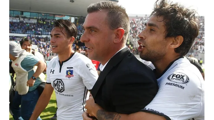 Guede dirigió a Suazo en Colo Colo