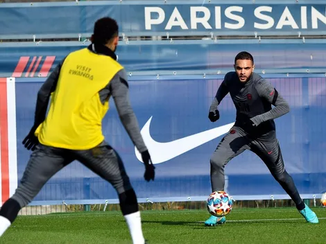 Kurzawa llegó tarde a entrenamiento del PSG, nadie le abrió y se fue