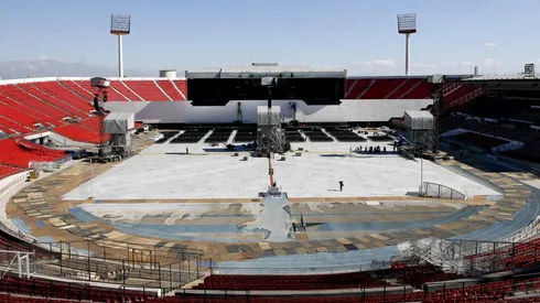 El Estadio Nacional es uno de los pocos recintos que puede a más de 60 mil personas para un evento masivo.