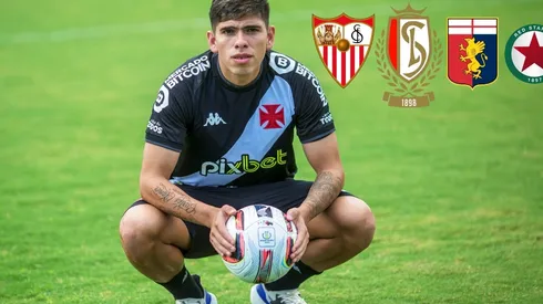 Carlitos Palacios quiere debutar cuanto antes en el Vasco da Gama, uno de los cinco equipos más populares de Brasil