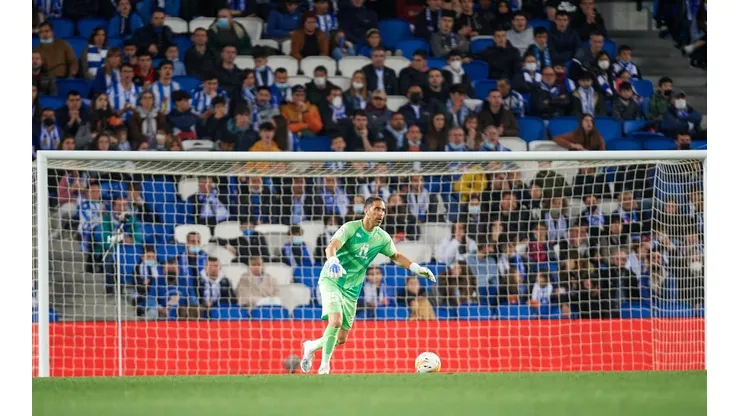 Claudio Bravo respondió a las exigencias de la ofensiva de la Real Sociedad.