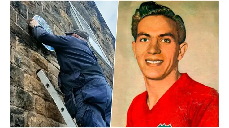 Placa y homenaje para Jorge Robledo en su antigua casa en Inglaterra.