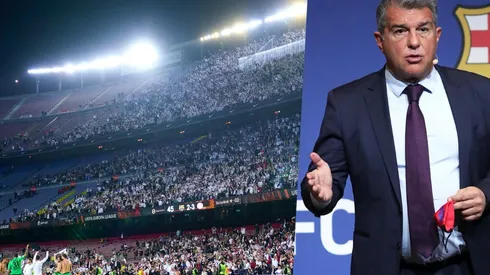 El presidente culé quedó furioso después de ver las galerías del Camp Nou llenas de hinchas alemanes.