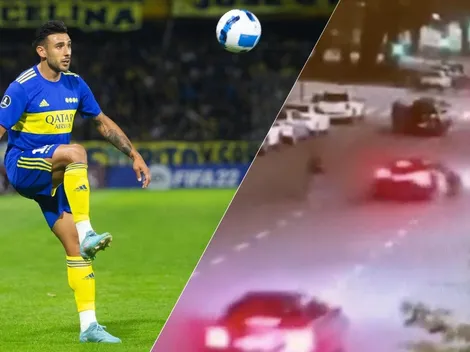 Acusan a jugador de Boca de atropellar a su ex y darse a la fuga