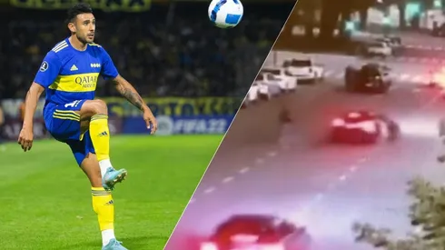 Eduardo Salvio es acusado de atropellar a su ex pareja y escaparse del lugar