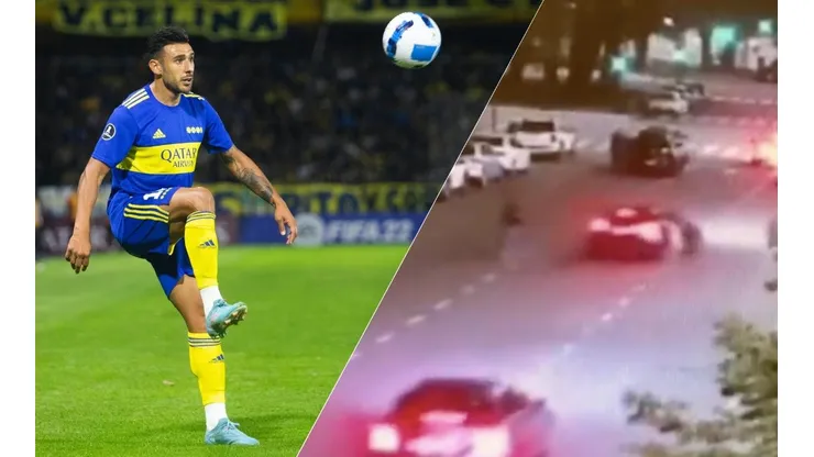Eduardo Salvio es acusado de atropellar a su ex pareja y escaparse del lugar