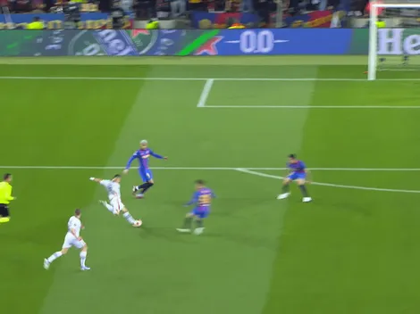 Mega golazo de Santos Borré dedicado a Freddy Rincón