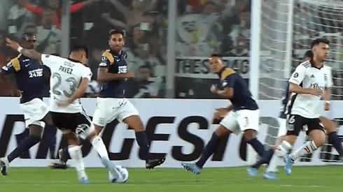 El golazo de Esteban Pavez para el 2-0 parcial de Colo Colo contra Alianza Lima.