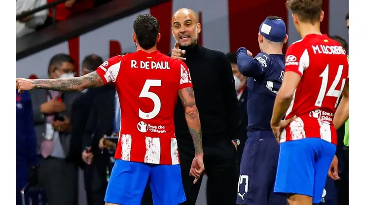 Pep Guardiola contra Atlético: ya espera al duro Real Madrid en semifinales.