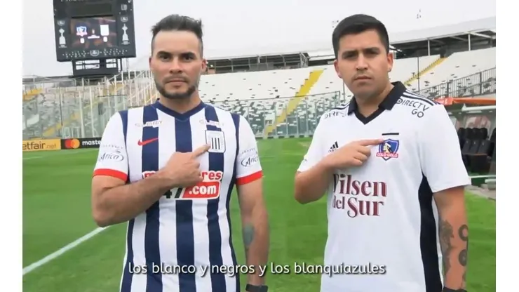 Parte del video donde se explica la amistad desde 1987 entre los equipos.