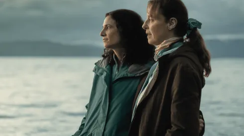 Aline Küppenheim y Claudia Di Girólamo en 42 Días en la Oscuridad.