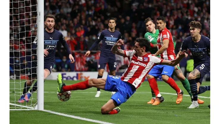 Atlético se acordó muy tarde de la necesidad del triunfo y Manchester City se mete en semifinales de Champions.
